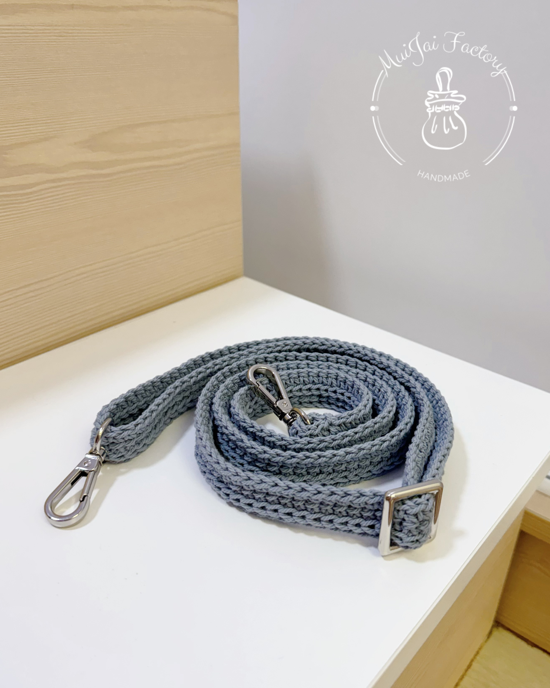Shoulder Strap (Whole) 加配全手鈎織可調節肩帶