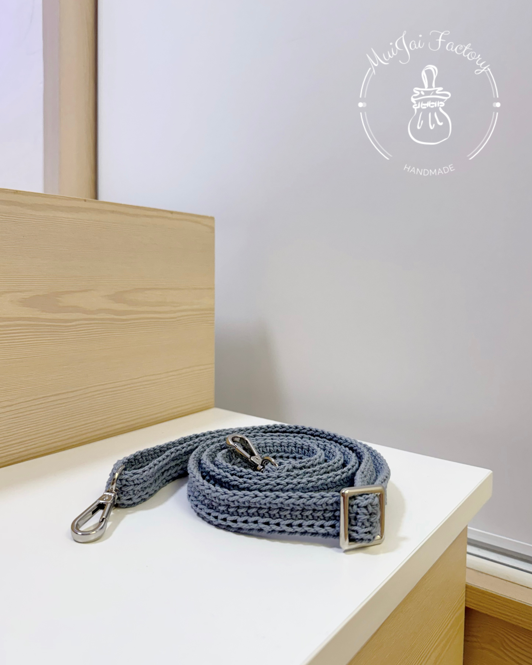 Shoulder Strap (Whole) 加配全手鈎織可調節肩帶