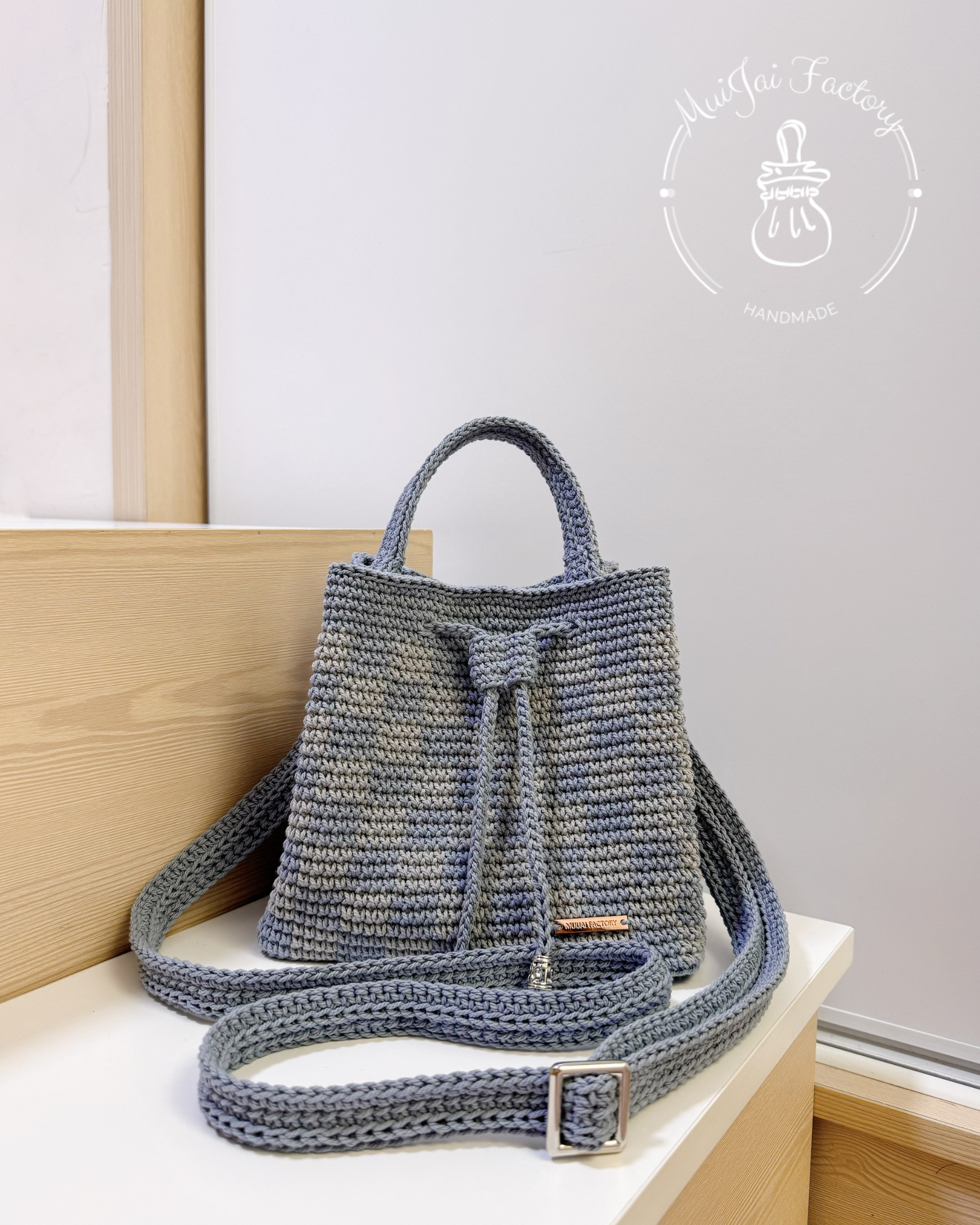 Shoulder Strap (Whole) 加配全手鈎織可調節肩帶